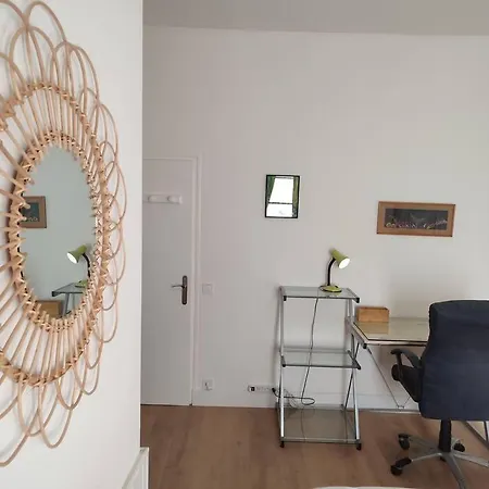 公寓 Deco Vintage - 5mn Du Centre - Tv Connectee 波城